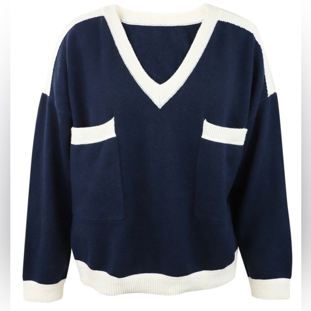 J.ING V-neck Sweater